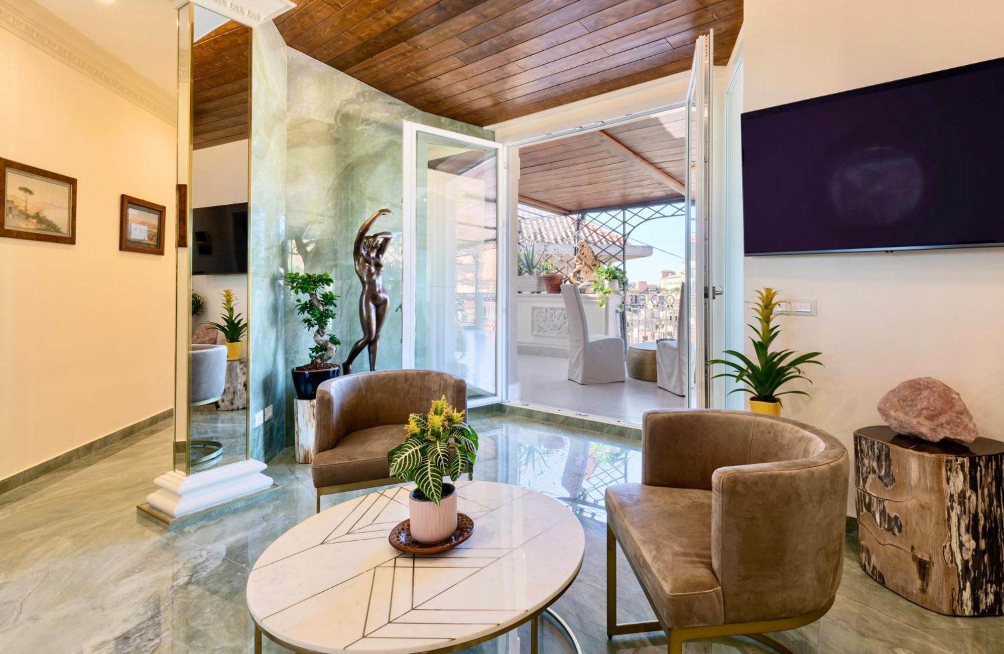 Atticus Forum Romanum Luxury Penthouse Apartment Exterior photo